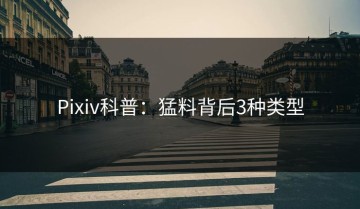 Pixiv科普：猛料背后3种类型